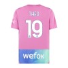 Maglia ufficiale AC Milan Theo 19 Alternativa 2023-24 per Uomo